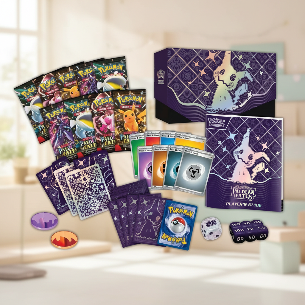 Pokémon TCG: Scarlet & Violet—Paldean Fates Elite Trainer Box (ETB)